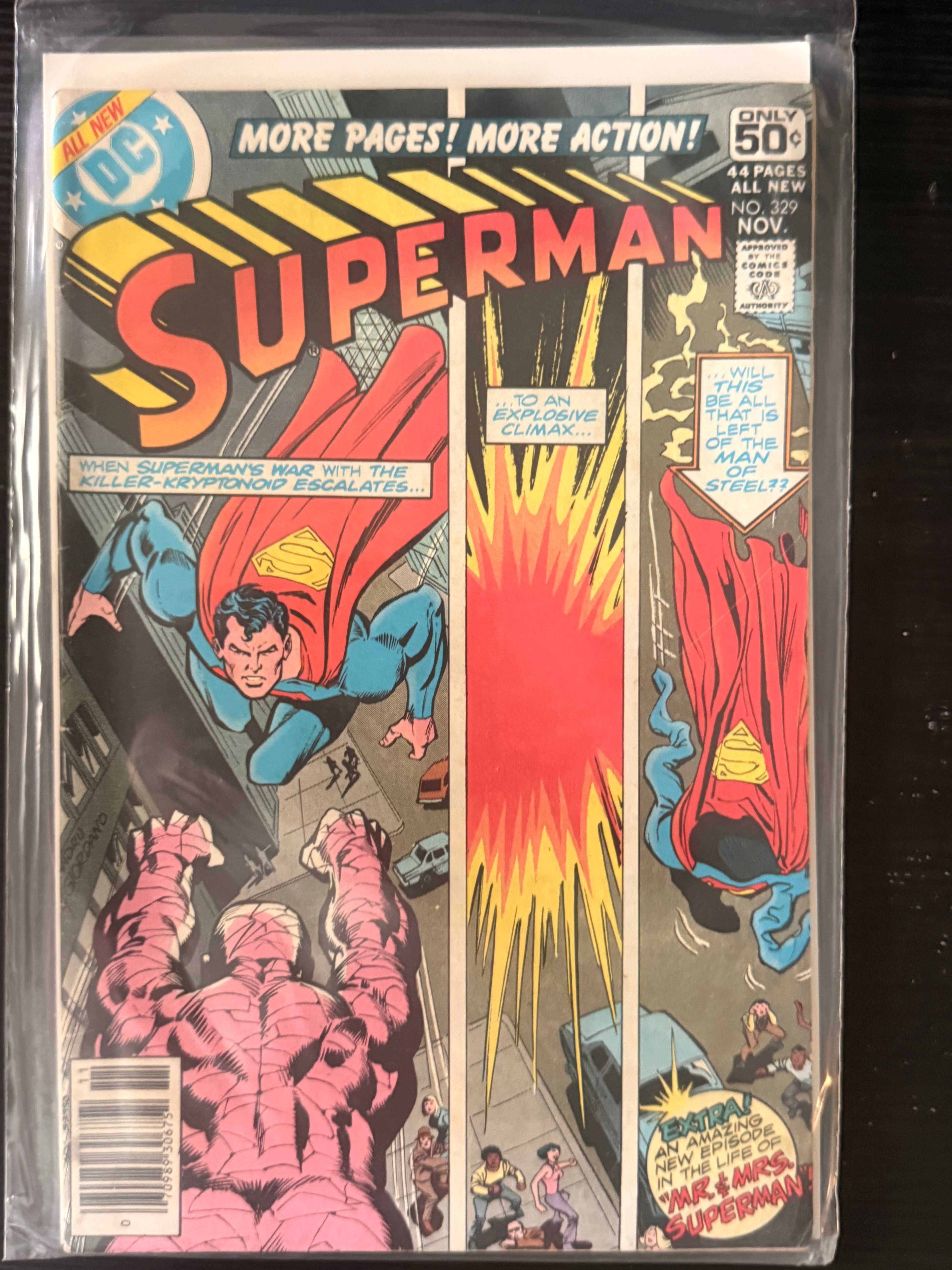 Superman #329 - Will Superman Be the Last to Die? (November 1978)